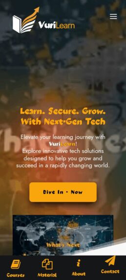 VuriLearn Apps: Screenshot 1